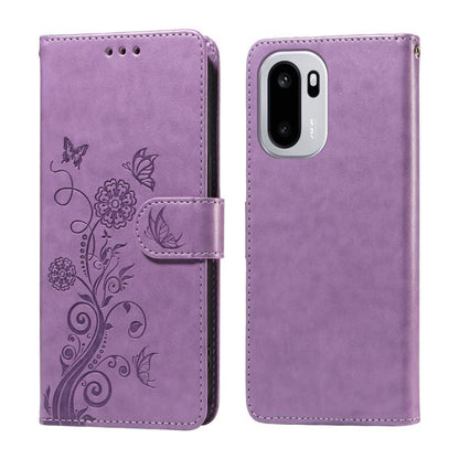 Embossed Butterfly Flowers Leather Phone Case, For OnePlus Turbo 6V / Turbo 6, For OnePlus Ace 6 / 15R, For OnePlus 15, For OnePlus Ace 5 Ultra / Nord 5