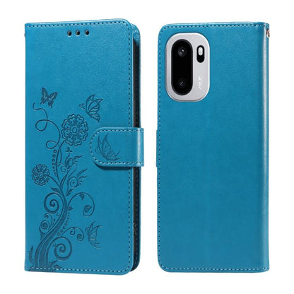 Embossed Butterfly Flowers Leather Phone Case, For OnePlus Turbo 6V / Turbo 6, For OnePlus Ace 6 / 15R, For OnePlus 15, For OnePlus Ace 5 Ultra / Nord 5