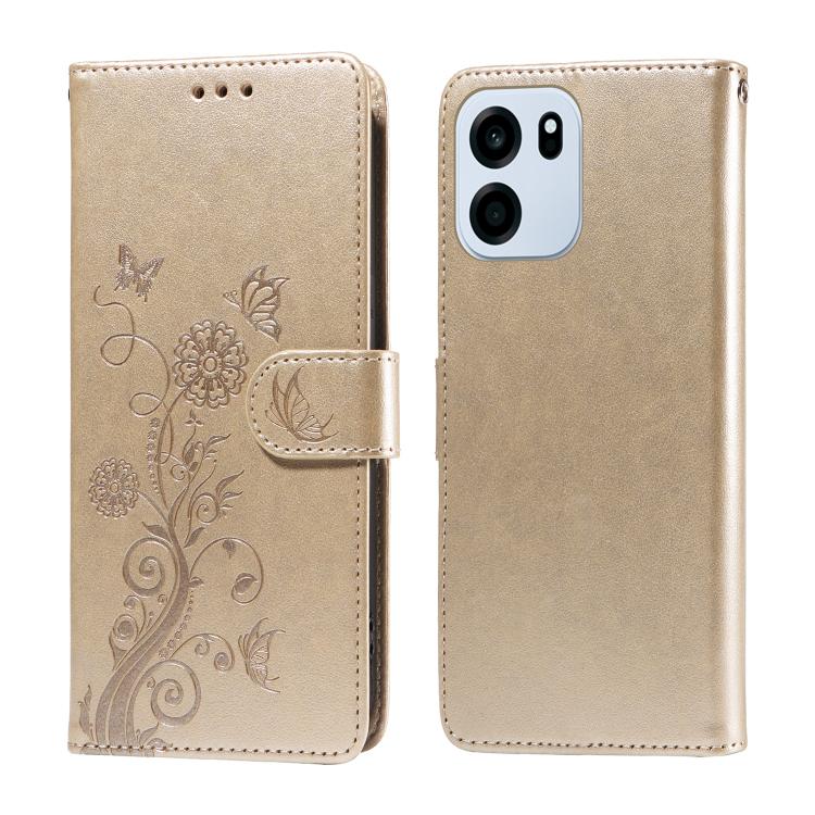 Embossed Butterfly Flowers Leather Phone Case, For OnePlus Turbo 6V / Turbo 6, For OnePlus Ace 6 / 15R, For OnePlus 15, For OnePlus Ace 5 Ultra / Nord 5