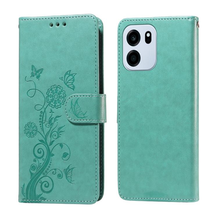 Embossed Butterfly Flowers Leather Phone Case, For OnePlus Turbo 6V / Turbo 6, For OnePlus Ace 6 / 15R, For OnePlus 15, For OnePlus Ace 5 Ultra / Nord 5