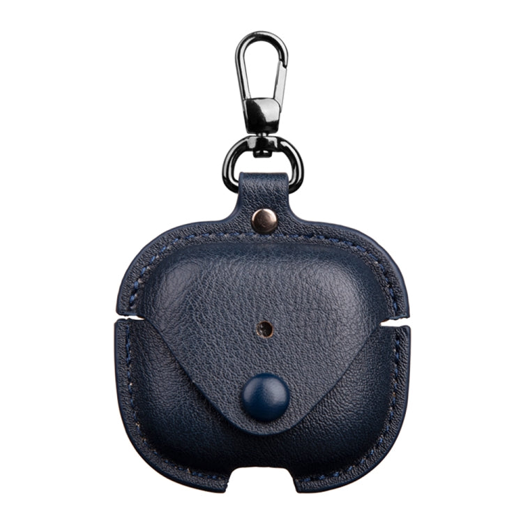 Business Leather Earphone Protective Case with Hook, For AirPods Pro 3, For AirPods 4