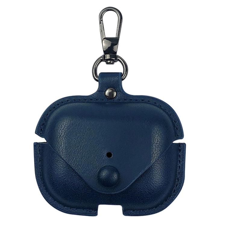 Business Leather Earphone Protective Case with Hook, For AirPods Pro 3, For AirPods 4