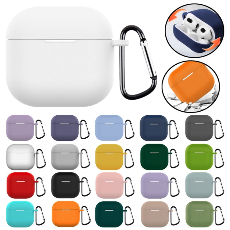 Silicone Earphone Protective Case with Hook, For AirPods 4