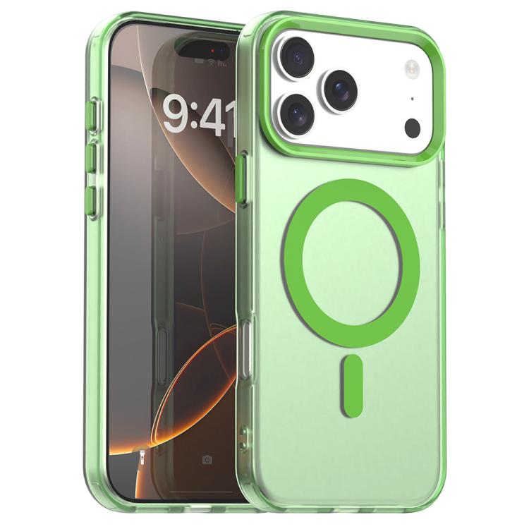 Candy Magsafe PC Hybrid TPU Phone Case, For iPhone 17 Pro Max, For iPhone 17 Pro Max C-type, For iPhone 17 Pro