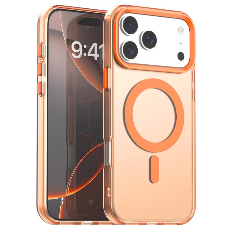Candy Magsafe PC Hybrid TPU Phone Case, For iPhone 17 Pro Max, For iPhone 17 Pro Max C-type, For iPhone 17 Pro
