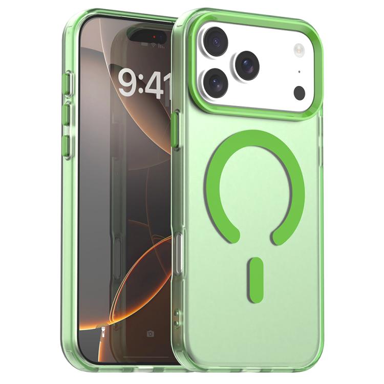 Candy Magsafe PC Hybrid TPU Phone Case, For iPhone 17 Pro Max, For iPhone 17 Pro Max C-type, For iPhone 17 Pro