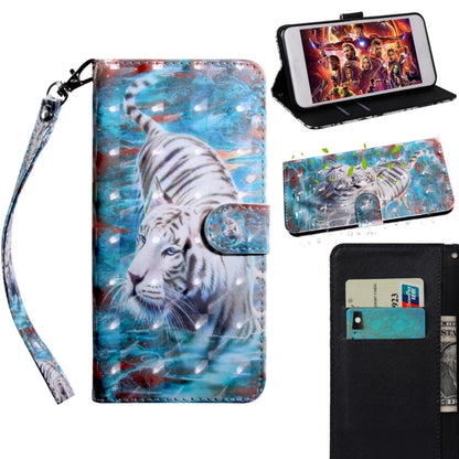 3D Painted Pattern Horizontal Flip TPU + PU Leather Case with Holder & Card Slots & Wallet & Lanyard, For Samsung Galaxy Note20, For Samsung Galaxy Note20 Ultra