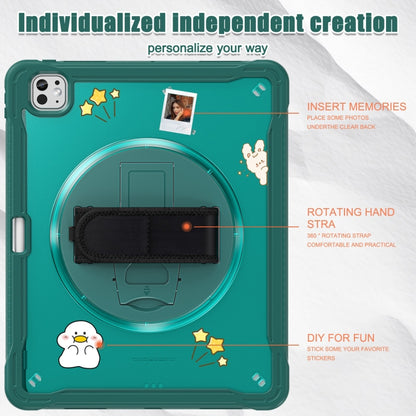 Heavy Duty Hybrid Tablet Case with Hand Grip & Strap, For iPad Pro 11 2025 / 2024