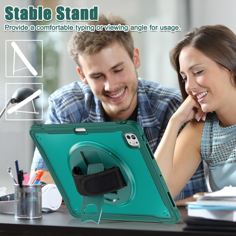 Heavy Duty Hybrid Tablet Case with Hand Grip & Strap, For iPad Pro 11 2025 / 2024