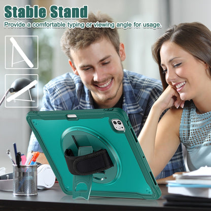 Heavy Duty Hybrid Tablet Case with Hand Grip & Strap, For iPad Pro 11 2025 / 2024