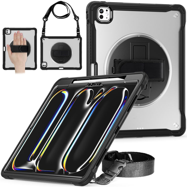 Heavy Duty Hybrid Tablet Case with Hand Grip & Strap, For iPad Pro 11 2025 / 2024