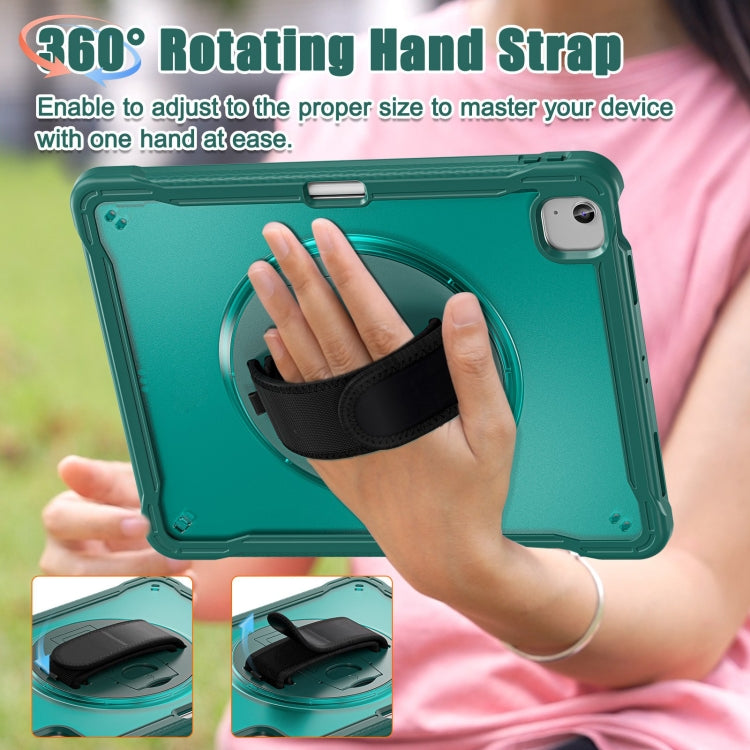 Heavy Duty Hybrid Tablet Case with Hand Grip & Strap, For iPad Air 13 2025 / 2024