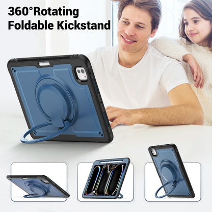 Honeycomb Hybrid Tablet Case with Handle Holder & Strap, For iPad Pro 11 2025 / 2024, For iPad 10th Gen 10.9 2022, For iPad mini 2024 / mini 6