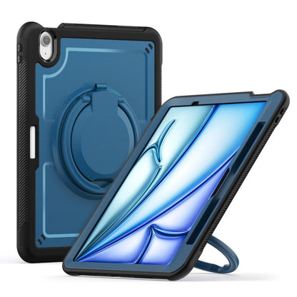 Honeycomb Hybrid Tablet Case with Handle Holder & Strap, For iPad Air 11 2025 / 2024, For iPad Air 13 2025 / 2024, For iPad mini 2024 / mini 6