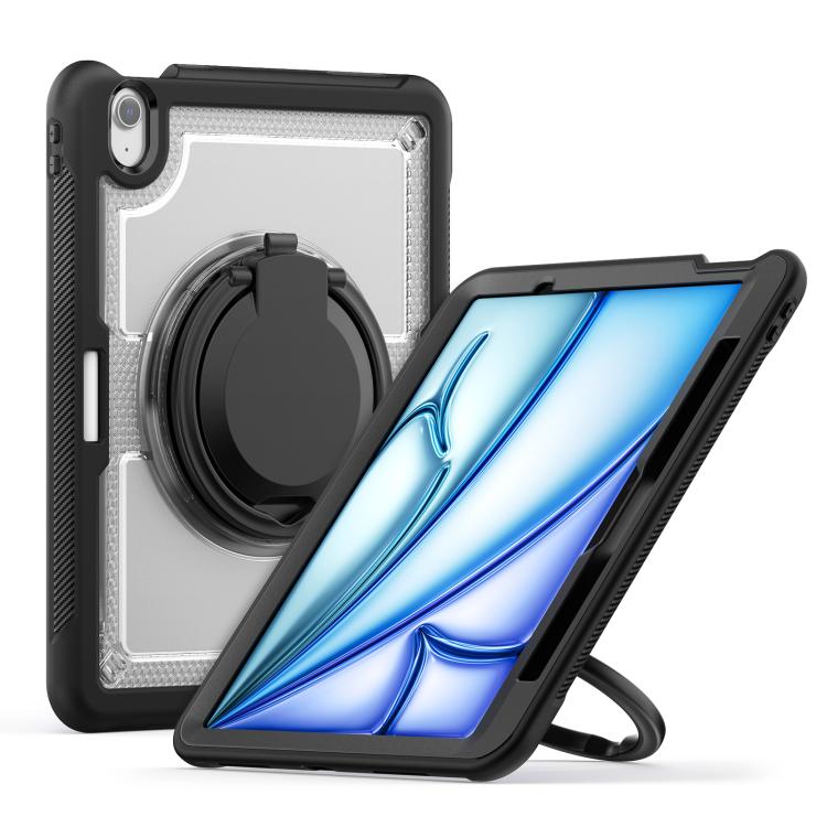 Honeycomb Hybrid Tablet Case with Handle Holder & Strap, For iPad Air 11 2025 / 2024, For iPad Air 13 2025 / 2024, For iPad mini 2024 / mini 6