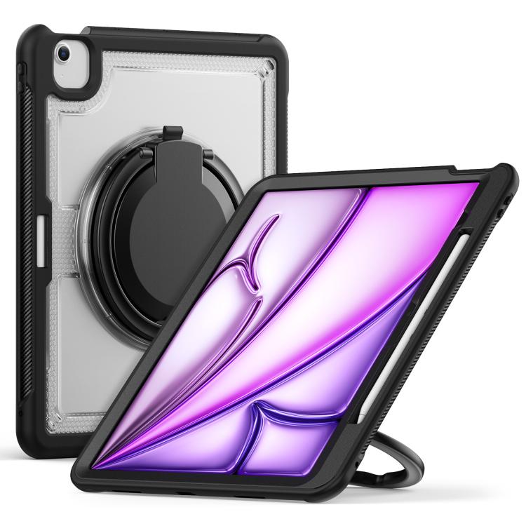 Honeycomb Hybrid Tablet Case with Handle Holder & Strap, For iPad Air 11 2025 / 2024, For iPad Air 13 2025 / 2024, For iPad mini 2024 / mini 6