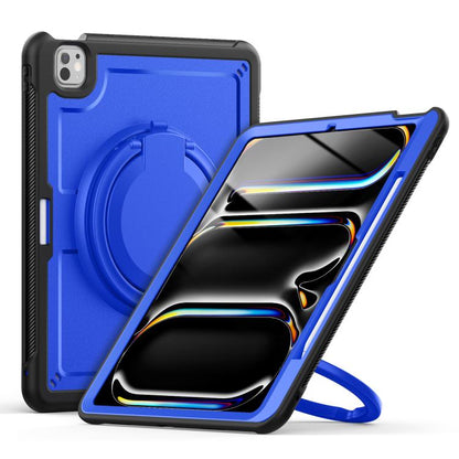 Honeycomb Hybrid Tablet Case with Handle Holder & Strap, For iPad Air 13 2026 / 2025 / 2024, For iPad Air 11 2026 / 2025 / 2024, For iPad Pro 13 2025 / 2024