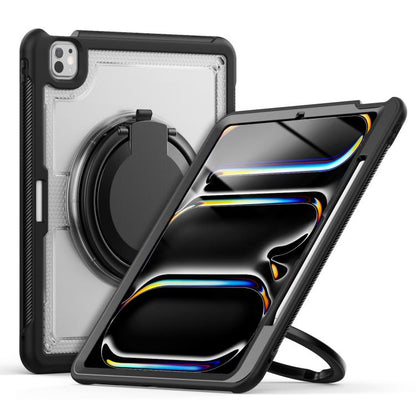 Honeycomb Hybrid Tablet Case with Handle Holder & Strap, For iPad Air 13 2026 / 2025 / 2024, For iPad Air 11 2026 / 2025 / 2024, For iPad Pro 13 2025 / 2024