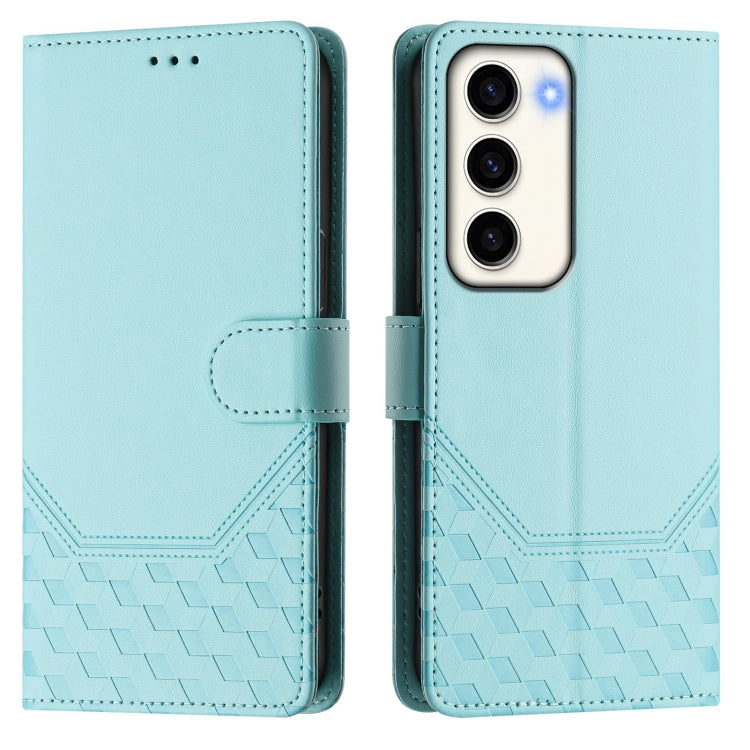 Honeycomb Embossing RFID Leather Phone Case, For Samsung Galaxy S23 5G, For Samsung Galaxy S22 Ultra 5G, For Samsung Galaxy S22+ 5G, For Samsung Galaxy S22 5G