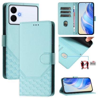 Honeycomb Embossing RFID Leather Phone Case, For Galaxy S26 FE 5G, For Samsung Galaxy S26+ 5G, For Samsung Galaxy S26 Edge 5G, For Samsung Galaxy S26 Ultra 5G