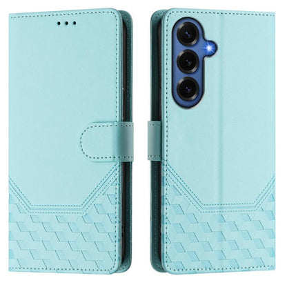 Honeycomb Embossing RFID Leather Phone Case, For Samsung Galaxy S26+ 5G, For Samsung Galaxy S26 Edge 5G, For Samsung Galaxy S26 Ultra 5G, For Samsung Galaxy S26 5G