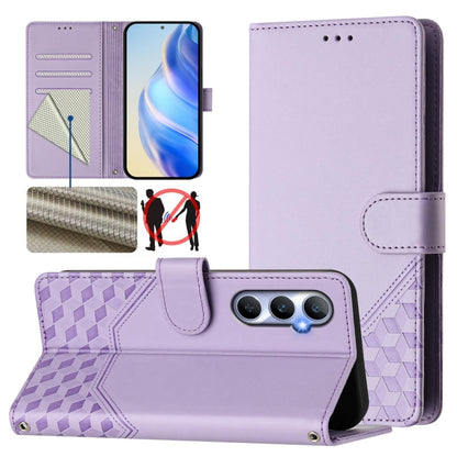 Honeycomb Embossing RFID Leather Phone Case, For Realme 11 4G Global, For Realme GT3  / GT5 240W, For Realme Narzo 60 Pro, For Realme C65 4G Global