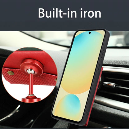 Double Buckle Card Slots Magnetic Phone Case, For Samsung Galaxy S25 Ultra 5G, For Samsung Galaxy S24 FE 5G