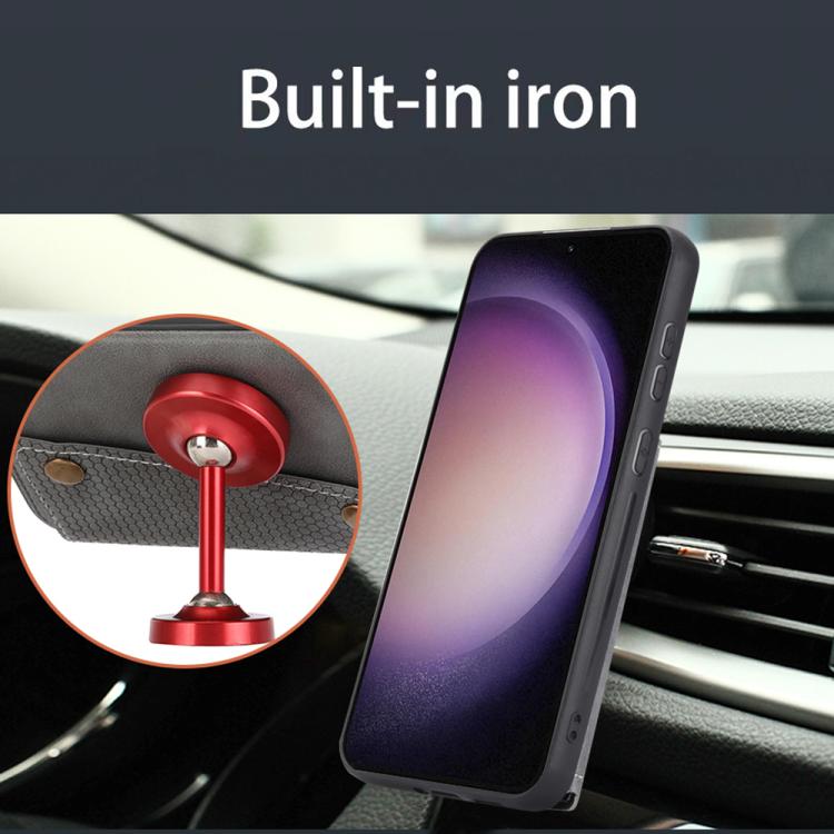 Double Buckle Card Slots Magnetic Phone Case, For Samsung Galaxy S25 FE 5G, For Samsung Galaxy S25 Edge 5G, For Samsung Galaxy S25 5G, For Samsung Galaxy S25+ 5G