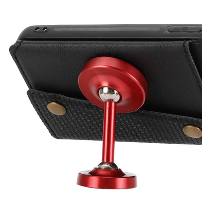 Double Buckle Card Slots Magnetic Phone Case, For Galaxy S26 FE 5G, For Samsung Galaxy S26+ 5G, For Samsung Galaxy S26 Ultra 5G, For Samsung Galaxy S26 5G