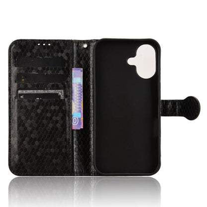 Honeycomb Dot Texture Leather Phone Case, For iPhone 16, For iPhone 15 Pro Max, For iPhone 15 Pro, For iPhone 15 Plus