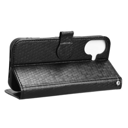 Honeycomb Dot Texture Leather Phone Case, For iPhone 16, For iPhone 15 Pro Max, For iPhone 15 Pro, For iPhone 15 Plus