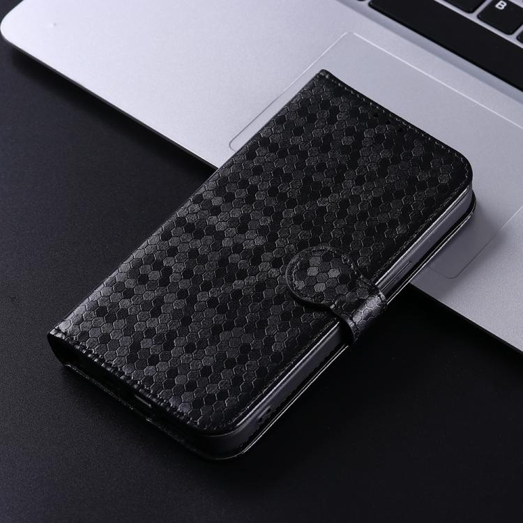 Honeycomb Dot Texture Leather Phone Case, For iPhone Air, For iPhone 16 Pro Max, For iPhone 16 Pro, For iPhone 16 Plus
