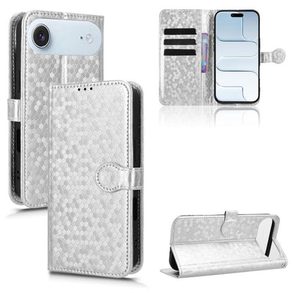 Honeycomb Dot Texture Leather Phone Case, For iPhone Air, For iPhone 16 Pro Max, For iPhone 16 Pro, For iPhone 16 Plus