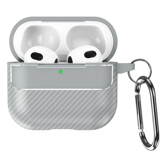Carbon Fiber Texture Bluetooth Earphone Protective Case, For AirPods 5 / AirPods 4