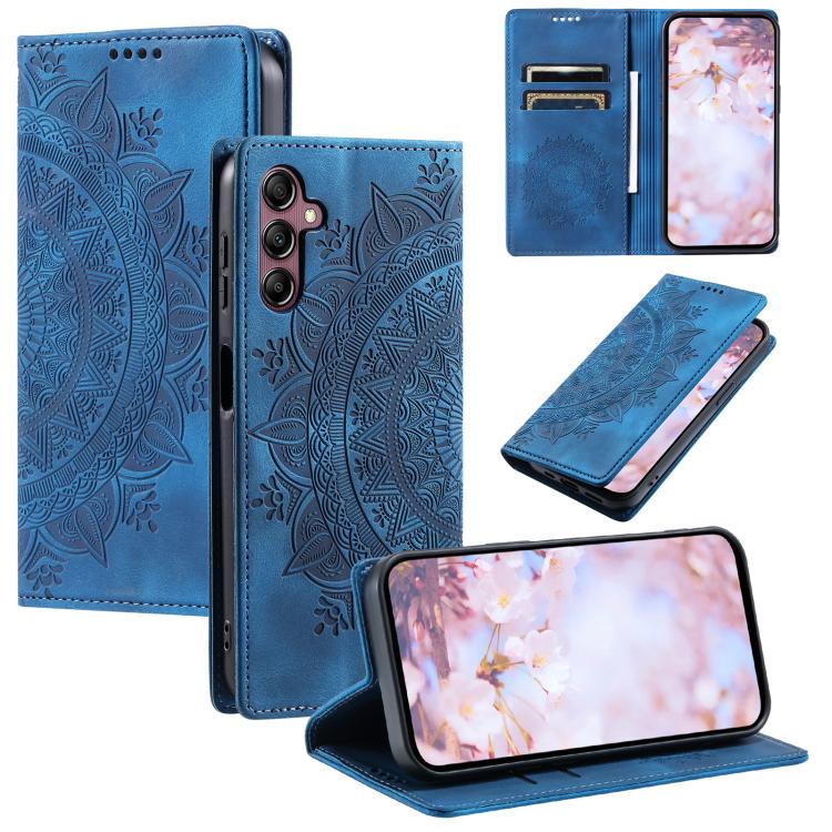 Totem Embossed Magnetic Leather Phone Case, For Samsung Galaxy S26+ 5G, For Samsung Galaxy S26 Ultra 5G, For Samsung Galaxy S26 5G, For Samsung Galaxy S25 FE 5G