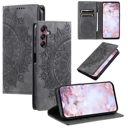Totem Embossed Magnetic Leather Phone Case, For Samsung Galaxy S26+ 5G, For Samsung Galaxy S26 Ultra 5G, For Samsung Galaxy S26 5G, For Samsung Galaxy S25 FE 5G