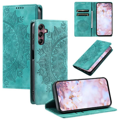 Totem Embossed Magnetic Leather Phone Case, For Samsung Galaxy S26+ 5G, For Samsung Galaxy S26 Ultra 5G, For Samsung Galaxy S26 5G, For Samsung Galaxy S25 FE 5G