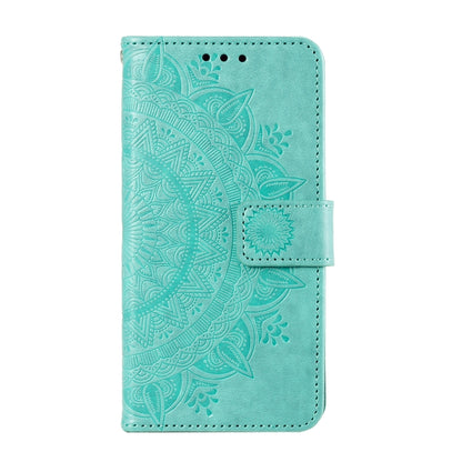 Totem Flower Embossed Leather Phone Case with Lanyard, For Samsung Galaxy S25+ 5G, For Samsung Galaxy S25 Ultra 5G