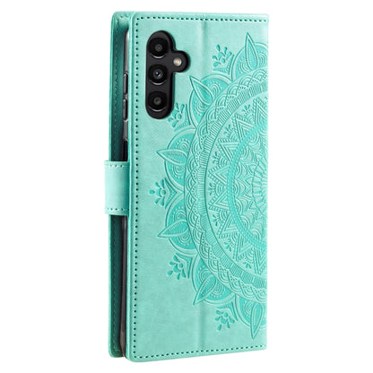 Totem Flower Embossed Leather Phone Case with Lanyard, For Samsung Galaxy S25+ 5G, For Samsung Galaxy S25 Ultra 5G