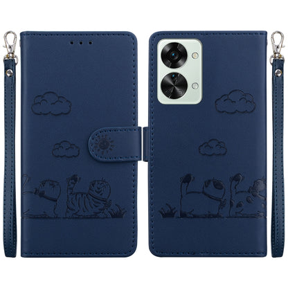 Cute Cats RFID Leather Phone Case, For OnePlus Nord CE 3 Lite, For OnePlus Nord 3, For OnePlus Nord N20 SE 4G, For OnePlus Nord 2T