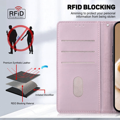 Cute Cats RFID Leather Phone Case, For OnePlus Nord CE 2 Lite 5G
