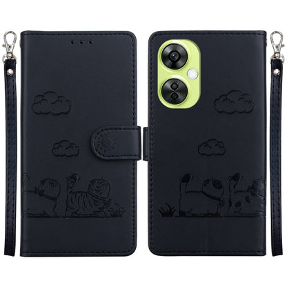 Cute Cats RFID Leather Phone Case, For OnePlus Nord CE 3 Lite, For OnePlus Nord 3, For OnePlus Nord N20 SE 4G, For OnePlus Nord 2T