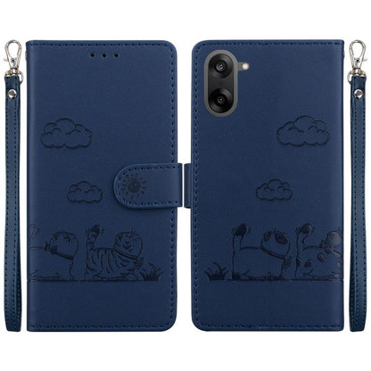 Cute Cats RFID Leather Phone Case, For OnePlus Nord 6 5G / Turbo 6 / Turbo 6V, For OnePlus 15R / Ace 6 / Ace 6T, For OnePlus Ace 5 Ultra / Nord 5 5G, For OnePlus Ace 5 Racing / Nord CE5
