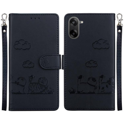 Cute Cats RFID Leather Phone Case, For OnePlus Nord 6 5G / Turbo 6 / Turbo 6V, For OnePlus 15R / Ace 6 / Ace 6T, For OnePlus Ace 5 Ultra / Nord 5 5G, For OnePlus Ace 5 Racing / Nord CE5