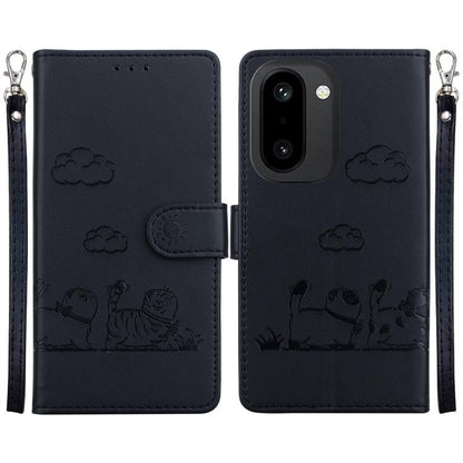 Cute Cats RFID Leather Phone Case, For OnePlus Nord 6 5G / Turbo 6 / Turbo 6V, For OnePlus 15R / Ace 6 / Ace 6T, For OnePlus Ace 5 Ultra / Nord 5 5G, For OnePlus Ace 5 Racing / Nord CE5