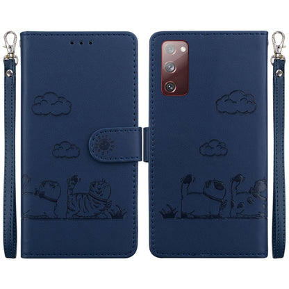 Cute Cats RFID Leather Phone Case, For Samsung Galaxy S23 5G, For Samsung Galaxy S20 FE, For Samsung Galaxy S22 Ultra 5G, For Samsung Galaxy S22+ 5G
