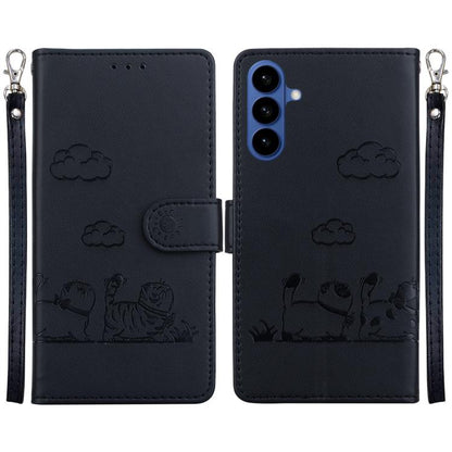 Cute Cats RFID Leather Phone Case, For Samsung Galaxy S26+ 5G, For Samsung Galaxy S26 Edge 5G, For Samsung Galaxy S26 Ultra 5G, For Samsung Galaxy S26 5G