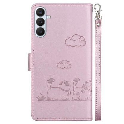 Cute Cats RFID Leather Phone Case, For Samsung Galaxy S26+ 5G, For Samsung Galaxy S26 Edge 5G, For Samsung Galaxy S26 Ultra 5G, For Samsung Galaxy S26 5G