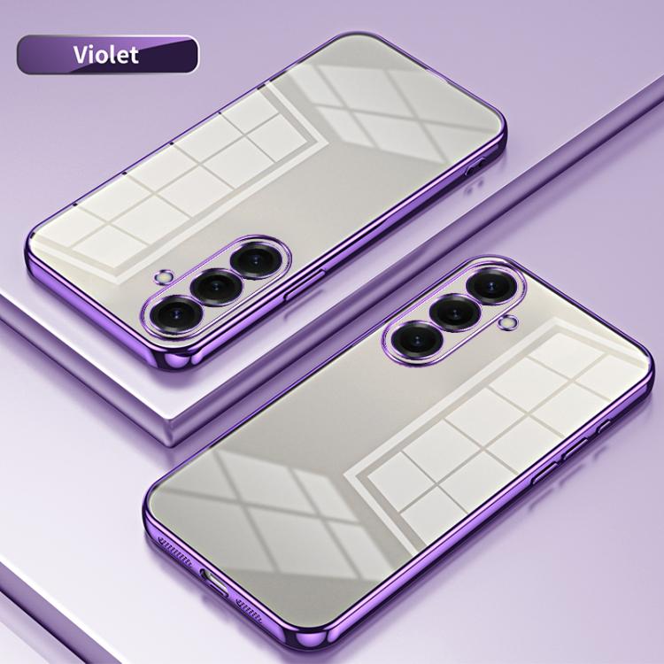Transparent Plating Fine Hole Phone Case, For Samsung Galaxy S26+ 5G, For Samsung Galaxy S26 Edge 5G, For Samsung Galaxy S26 Ultra 5G