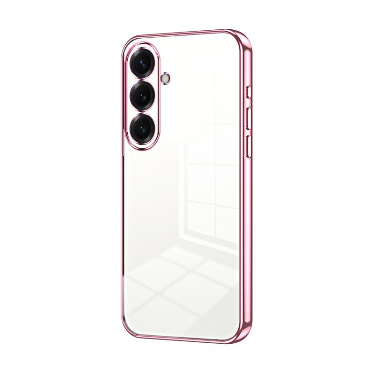 Transparent Plating Fine Hole Phone Case, For Samsung Galaxy S26+ 5G, For Samsung Galaxy S26 Edge 5G, For Samsung Galaxy S26 Ultra 5G